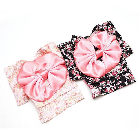 Clothing Dog Dress Clothes Floral Japanese Kimono Bow Tie