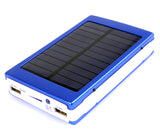 Solar Charger Power Bank 12000MAH Portable Charging Powerbank External Battery Chargers bateria externa For iPhone Mobile phones