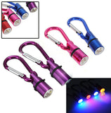 Aluminum Dog Cat Pet Safety Flashing LED Collar Tag Waterproof