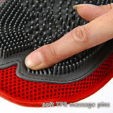 Pet Dog Grooming Glove Massage Bath Duplex Mitt Large Dog 26*16cm