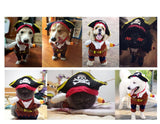 Funny Clothes For Pet Dog Costume Caribbean Pirate Suit