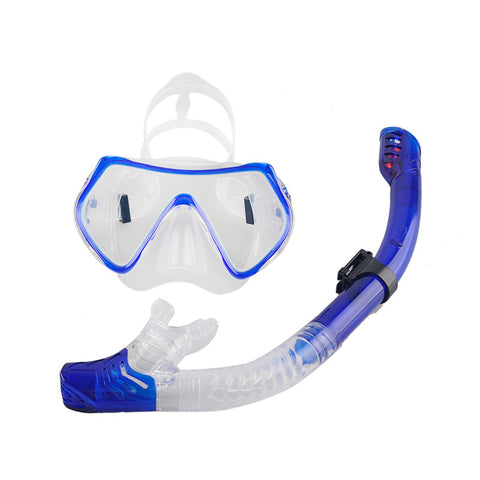 Professional Scuba Diving Mask Snorkel Anti-Fog Goggles Glasses Set Silicone Swimming Fishing