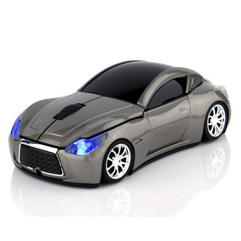 2.4GHz Infiniti Sports Car Wireless Mouse 1600 DPI Optical