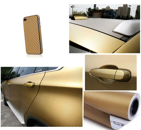 30*127CM Car Accessories Modification Car-Styling 3D Carbon Fiber Vinyl Stickers