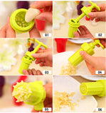 Manual Press Twist Cutter Crusher Cooking Tool Plastic