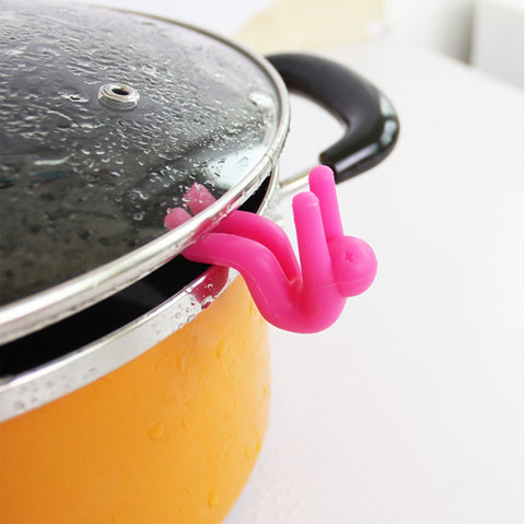 pot cover heightening Spill control silicone Little people