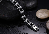 Stainless Steel Bracelet  Men  Biker Bicycle Motorcycle Chain