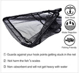 Super Large Folding Fishing Net Triangular Landing 90cm 160cm 210cm 3 Section Telescopic