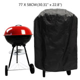 77cm Round Waterproof BBQ Stove Cover