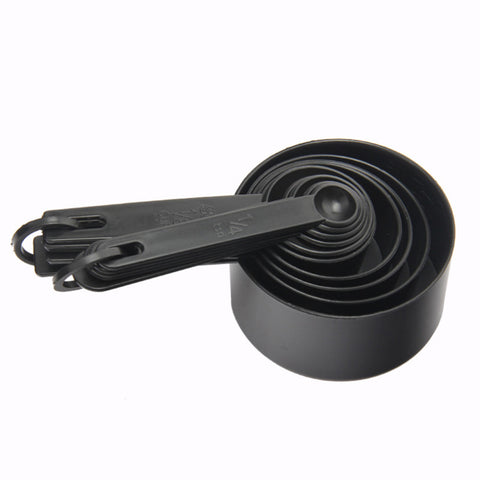 Black Plastic Measuring Cups 10pcs/lot