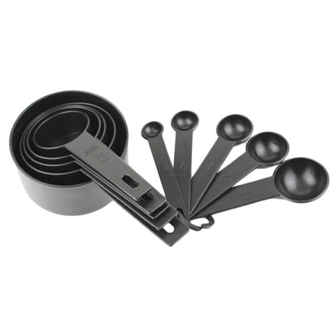 Black Plastic Measuring Cups 10pcs/lot