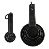 Black Plastic Measuring Cups 10pcs/lot