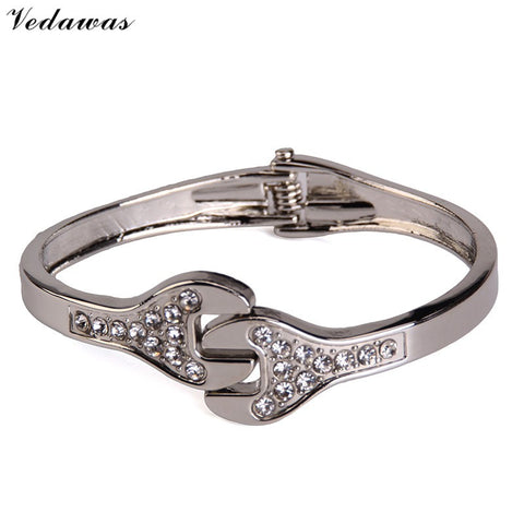 Wrench Shaped Bracelets & Bangles Rhinestone Beads