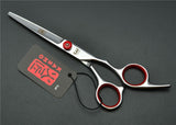 6'' Japan Kasho TOP GRADE Hairdressing Scissors 6CR Factory Price Barbers Cutting Scissors Thinning Shears Hair Scissors