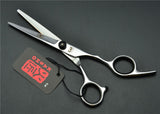 6'' Japan Kasho TOP GRADE Hairdressing Scissors 6CR Factory Price Barbers Cutting Scissors Thinning Shears Hair Scissors