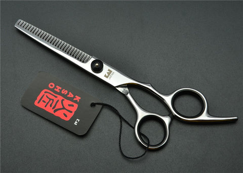 6'' Japan Kasho TOP GRADE Hairdressing Scissors 6CR Factory Price Barbers Cutting Scissors Thinning Shears Hair Scissors