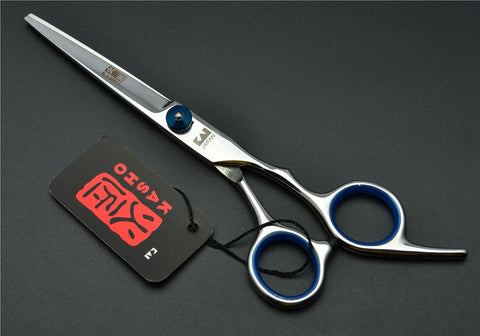 6'' Japan Kasho TOP GRADE Hairdressing Scissors 6CR Factory Price Barbers Cutting Scissors Thinning Shears Hair Scissors