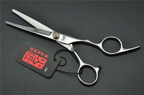 6'' Japan Kasho TOP GRADE Hairdressing Scissors 6CR Factory Price Barbers Cutting Scissors Thinning Shears Hair Scissors