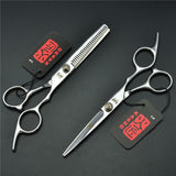 6'' Japan Kasho TOP GRADE Hairdressing Scissors 6CR Factory Price Barbers Cutting Scissors Thinning Shears Hair Scissors