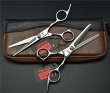 6'' Japan Kasho TOP GRADE Hairdressing Scissors 6CR Factory Price Barbers Cutting Scissors Thinning Shears Hair Scissors