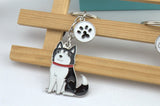 Alaska Husky Pendant Key Chain