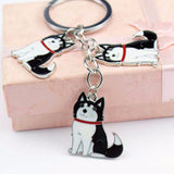 Alaska Husky Pendant Key Chain