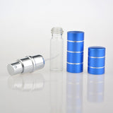 1 Piece 10ML Mini Portable Silver Ring Metal Refillable