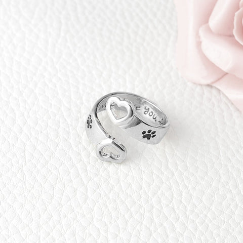 I will love you forever Animal Pet Ring