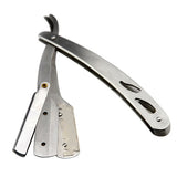 Straight Barber Edge Steel Razor Folding Shaving Knife Holder Rack Without Blade