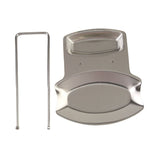 Stainless Steel Pan Pot Cover Lid Rack Stand Spoon Holder