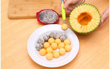 Double-End Multi Function Stainless Steel Fruit Baller