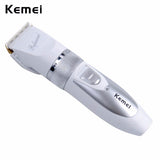 110V-220V Include Battery Titanium Blade Kemei Professional Hair Trimmer Electric Hair Clipper Cutting Machine Shearer -A5758