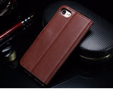 Leather Case For iPhone Plus Stand With Card Holder