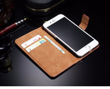 Leather Case For iPhone Plus Stand With Card Holder