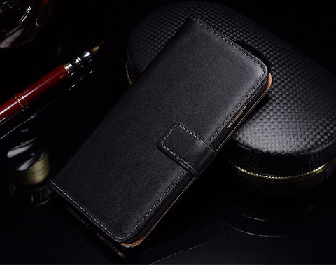 Leather Case For iPhone Plus Stand With Card Holder