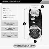 3D Cute Lovely Pug Dog  Animal  Printed socks