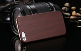Vintage Wood Texture Pattern Leather Cases For iPhone