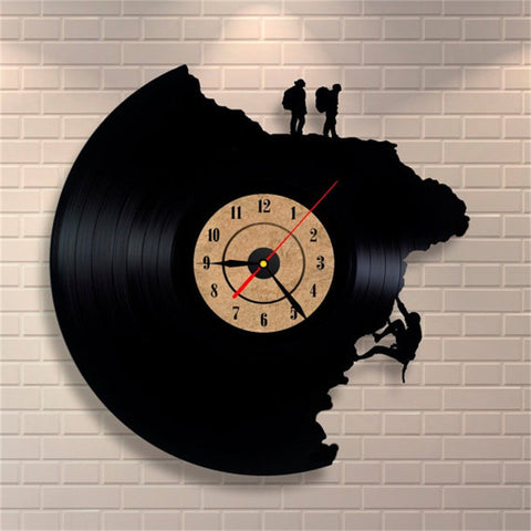 Climber Vinyl Record wall Clock Quartz Clock