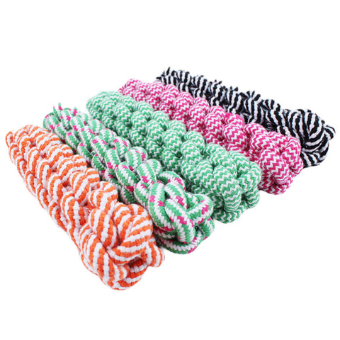 21cm Rope Dog Tug Toys  Chew Braided