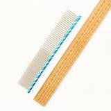 Bright Multi-Colored Stripe Grooming Comb