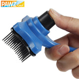 Pet Dog Cat Fur Hair Grooming Brush Self Quick Clean