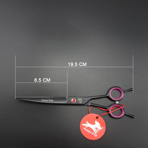 7" Professional Pet Grooming Scissors set,Straight & Thinning & Curved scissors set