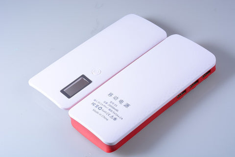 3 Ports 5x18650 DIY Portable Battery Power Bank Shell Case Box LCD Display (No Battery)