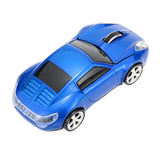 2.4GHz Wireless Mouse/Mice Racing Car Shaped Optical USB Mouse 3D Buttons 1000 DPI/CPI