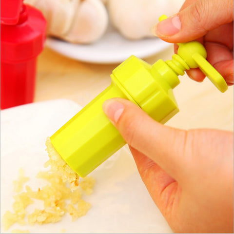 Manual Press Twist Cutter Crusher Cooking Tool Plastic