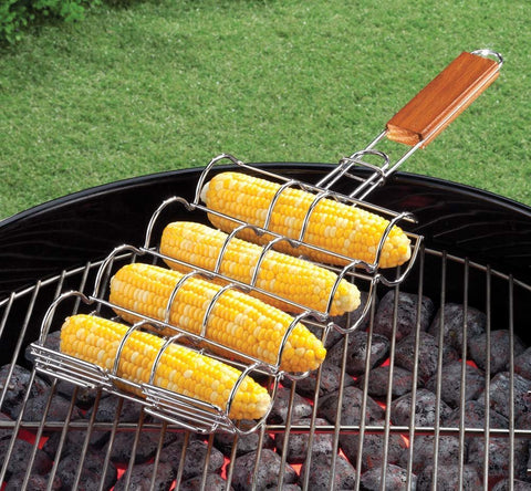 BARBECUE CORN GRILL BASKET