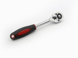 1/4" 24 Teeth Extending Telescopic Quick Release Ratchet Socket Wrench