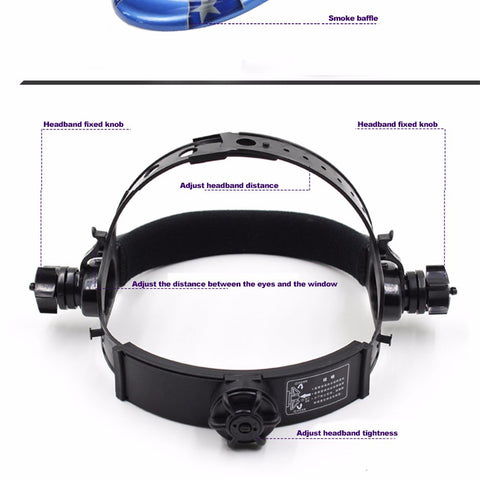 DEKO Eagle Solar Auto Darkening MIG MMA Electric Welding Mask/Helmet/Welding Lens for Welding Machine