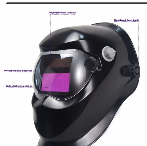 Solar Auto Darkening Electric Welding Mask/Helmet/Welder Cap/Welding Lens for Welding Machine