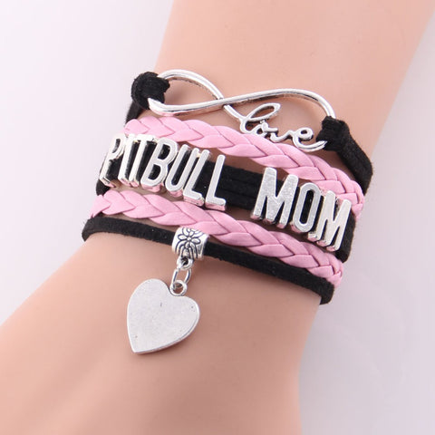 Pitbull mom bracelet